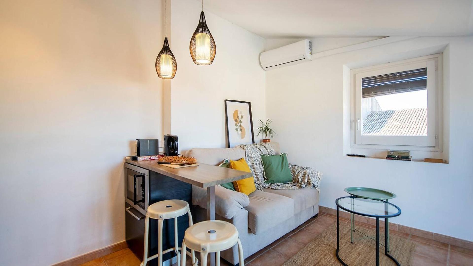 Romantic Duplex With Terrace And Great Views خيرونا الغرفة الصورة