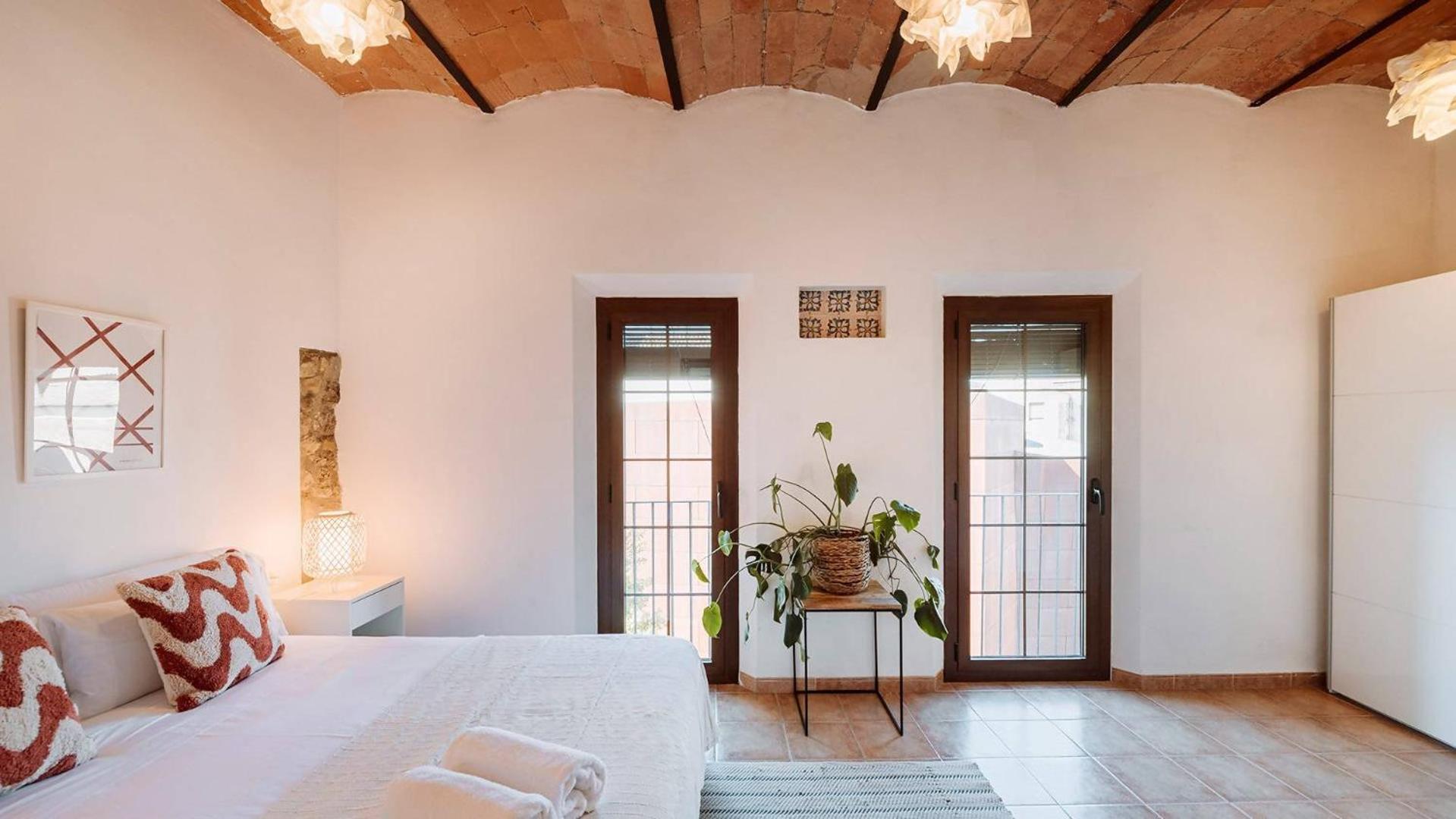 Romantic Duplex With Terrace And Great Views خيرونا الغرفة الصورة