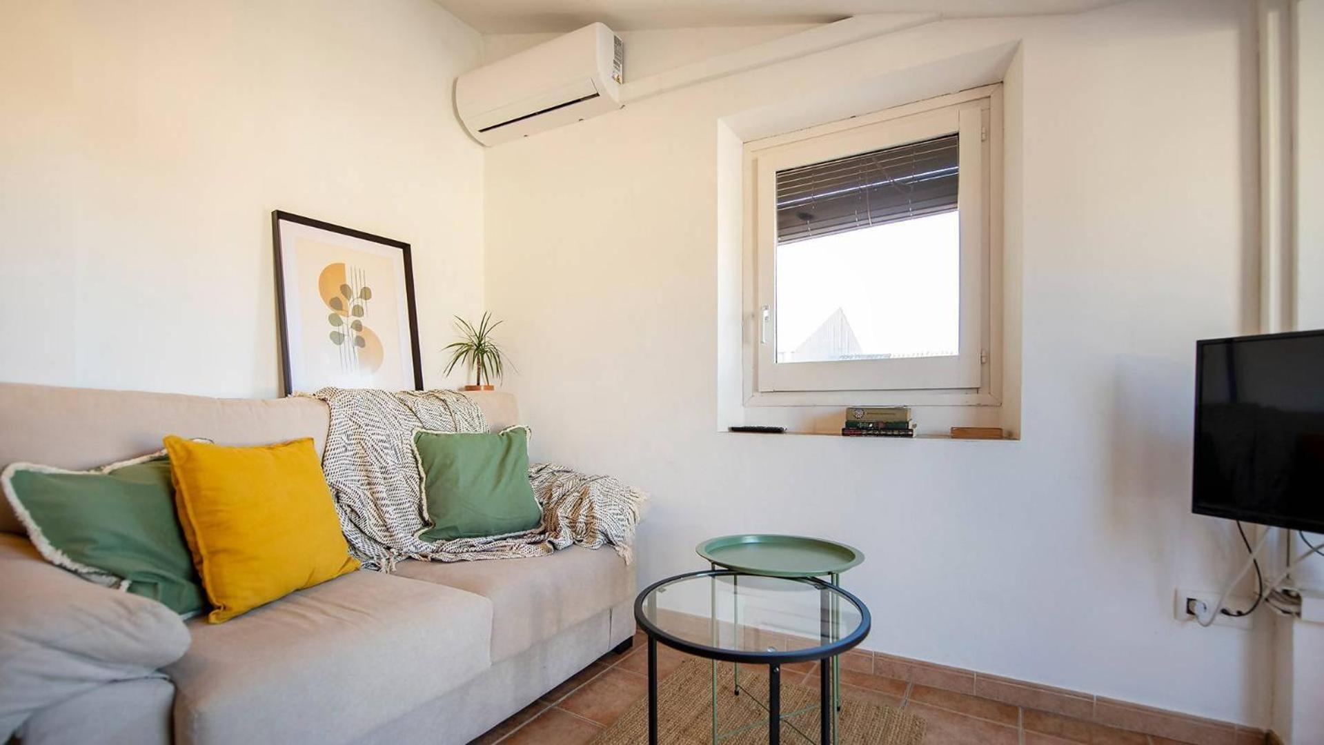 Romantic Duplex With Terrace And Great Views خيرونا الغرفة الصورة